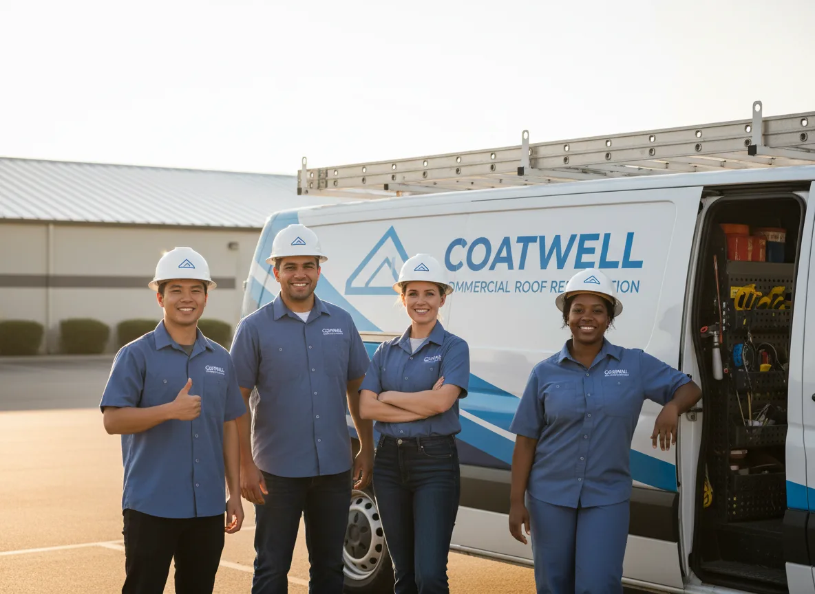 Commercial roof coating company in Colton, CA